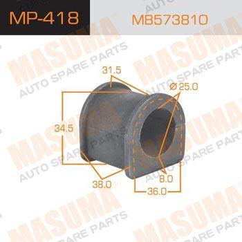 Masuma MP-418 Втулка стабілізатора переднього MP418: Приваблива ціна - Купити в Україні на EXIST.UA!