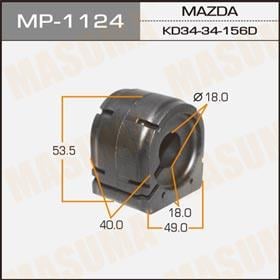 Masuma MP-1124 Втулка стабілізатора переднього MP1124: Приваблива ціна - Купити в Україні на EXIST.UA!