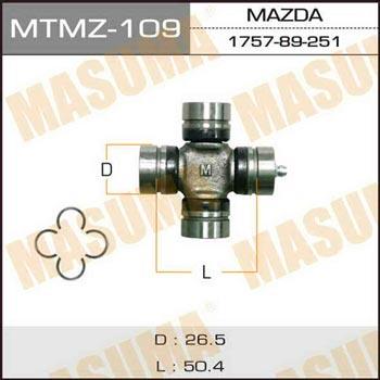 Masuma MTMZ-109 Хрестовина валу карданного MTMZ109: Приваблива ціна - Купити в Україні на EXIST.UA!