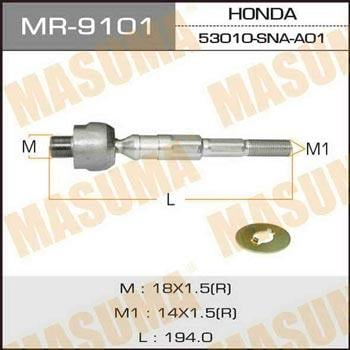 Masuma MR-9101 Рульова тяга MR9101: Купити в Україні - Добра ціна на EXIST.UA!