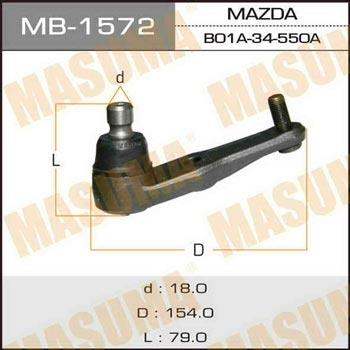 Masuma MB-1572 Опора кульова MB1572: Купити в Україні - Добра ціна на EXIST.UA!