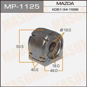 Втулка стабілізатора переднього Masuma MP-1125