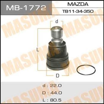 Masuma MB-1772 Опора кульова MB1772: Купити в Україні - Добра ціна на EXIST.UA!