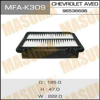Воздушные фильтры Daewoo Kalos (Део Калос): MFAK309 Masuma Воздушный фильтр