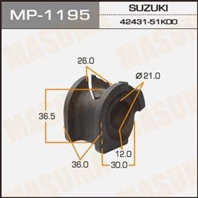 Masuma MP-1195 Втулка стабілізатора переднього MP1195: Приваблива ціна - Купити в Україні на EXIST.UA!