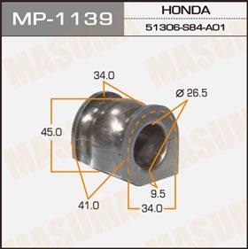 Masuma MP-1139 Втулка стабілізатора переднього MP1139: Купити в Україні - Добра ціна на EXIST.UA!