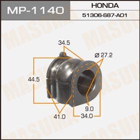 Masuma MP-1140 Втулка стабілізатора переднього MP1140: Купити в Україні - Добра ціна на EXIST.UA!
