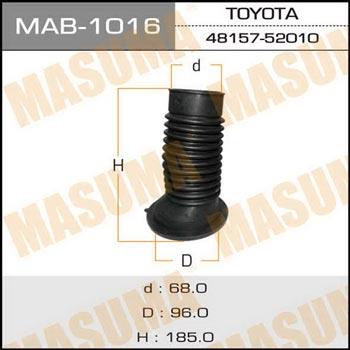 Masuma MAB-1016 Пильник амортизатора MAB1016: Купити в Україні - Добра ціна на EXIST.UA!