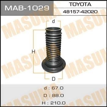 Masuma MAB-1029 Пильник амортизатора MAB1029: Купити в Україні - Добра ціна на EXIST.UA!