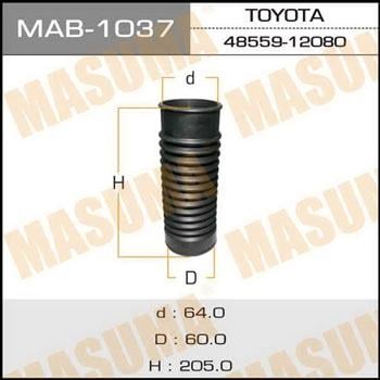 Masuma MAB-1037 Пильник амортизатора MAB1037: Купити в Україні - Добра ціна на EXIST.UA!