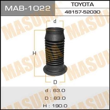 Masuma MAB-1022 Пильник амортизатора MAB1022: Купити в Україні - Добра ціна на EXIST.UA!