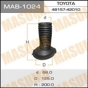 Masuma MAB-1024 Пильник амортизатора MAB1024: Купити в Україні - Добра ціна на EXIST.UA!