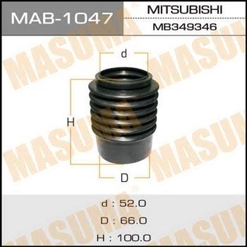 Masuma MAB-1047 Пильник амортизатора MAB1047: Купити в Україні - Добра ціна на EXIST.UA!