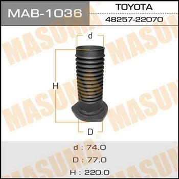 Masuma MAB-1036 Пильник амортизатора MAB1036: Купити в Україні - Добра ціна на EXIST.UA!