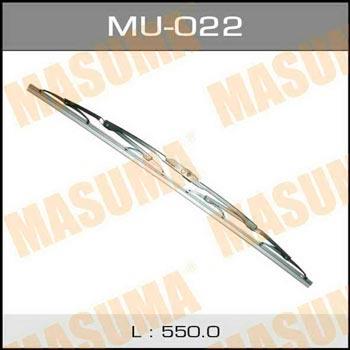 Masuma MU-022 Щітка склоочисника каркасна Masuma Nano Graphite 550 мм (22") MU022: Купити в Україні - Добра ціна на EXIST.UA!
