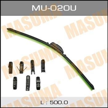 Masuma MU-020U Щітка склоочисника безкаркасна 510 мм (20") MU020U: Приваблива ціна - Купити в Україні на EXIST.UA!