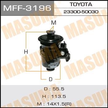Masuma MFF-3196 Фільтр паливний MFF3196: Купити в Україні - Добра ціна на EXIST.UA!