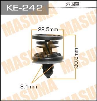 Masuma KE-242 Кліпса автомобільна (автокріплення) 242-ke KE242: Приваблива ціна - Купити в Україні на EXIST.UA!