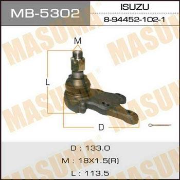 Masuma MB-5302 Опора кульова MB5302: Купити в Україні - Добра ціна на EXIST.UA!