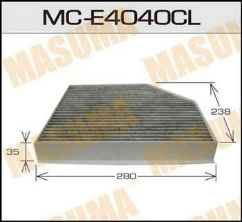Masuma MC-E4040CL Фільтр салону MCE4040CL: Купити в Україні - Добра ціна на EXIST.UA!