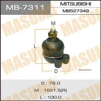 Masuma MB-7311 Опора кульова MB7311: Купити в Україні - Добра ціна на EXIST.UA!