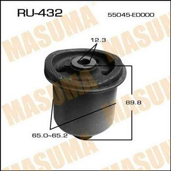 Masuma RU-432 Сайлентблок балки задньої RU432: Купити в Україні - Добра ціна на EXIST.UA!