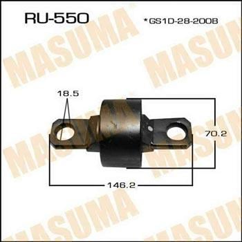 Masuma RU-550 Сайлентблок RU550: Приваблива ціна - Купити в Україні на EXIST.UA!