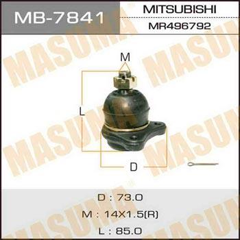 Masuma MB-7841 Опора кульова MB7841: Купити в Україні - Добра ціна на EXIST.UA!
