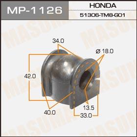 Masuma MP-1126 Втулка стабілізатора переднього MP1126: Купити в Україні - Добра ціна на EXIST.UA!