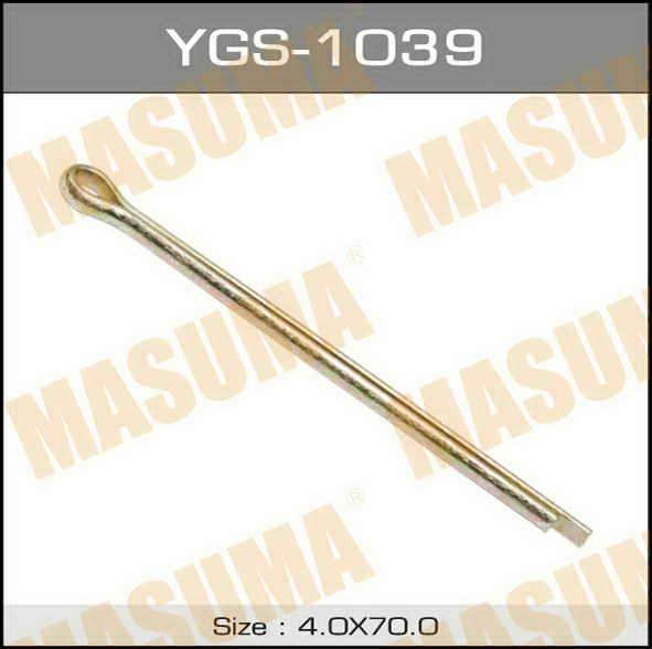 Masuma YGS-1039 Шплінт YGS1039: Приваблива ціна - Купити в Україні на EXIST.UA!