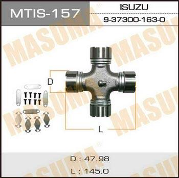 Masuma MTIS-157 Хрестовина валу карданного MTIS157: Купити в Україні - Добра ціна на EXIST.UA!