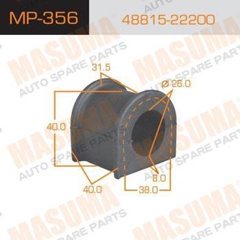 Masuma MP-356 Втулка стабілізатора заднього MP356: Купити в Україні - Добра ціна на EXIST.UA!