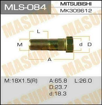 Masuma MLS-084 Шпилька кріплення колеса MLS084: Купити в Україні - Добра ціна на EXIST.UA!