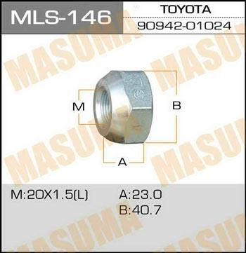Masuma MLS-146 Гайка MLS146: Купити в Україні - Добра ціна на EXIST.UA!