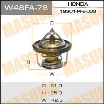 Masuma W48FA-78 Термостат W48FA78: Купити в Україні - Добра ціна на EXIST.UA!