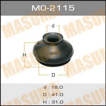 Masuma MO-2115 Пыльник опоры шаровой MO2115: Отличная цена - Купить в Украине на EXIST.UA! MO2115 Masuma Пыльник опоры шаровой