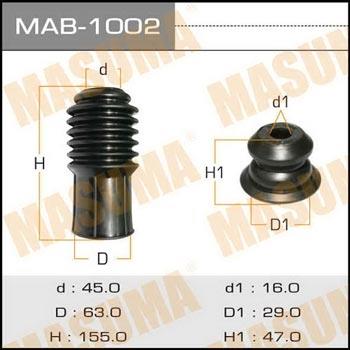 Masuma MAB-1002 Пильник амортизатора, комплект MAB1002: Купити в Україні - Добра ціна на EXIST.UA!