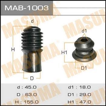 Masuma MAB-1003 Пильник амортизатора, комплект MAB1003: Купити в Україні - Добра ціна на EXIST.UA!