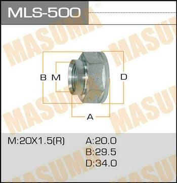 MLS500 Masuma Гайка