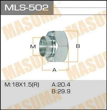 MLS502 Masuma Гайка