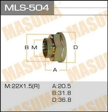 MLS504 Masuma Гайка