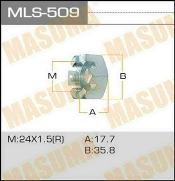 Masuma MLS-509 Гайка MLS509: Купити в Україні - Добра ціна на EXIST.UA!