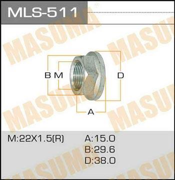 Masuma MLS-511 Гайка MLS511: Купити в Україні - Добра ціна на EXIST.UA!