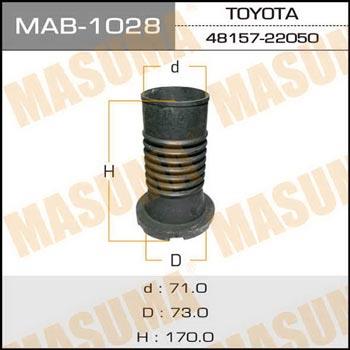 Masuma MAB-1028 Пильник амортизатора MAB1028: Купити в Україні - Добра ціна на EXIST.UA!