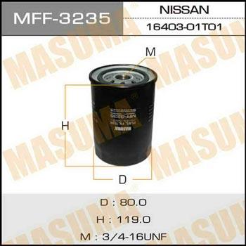 Masuma MFF-3235 Фільтр палива MFF3235: Купити в Україні - Добра ціна на EXIST.UA!