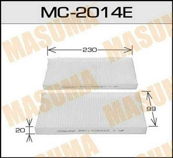 Masuma MC-2014 Фільтр салону MC2014: Купити в Україні - Добра ціна на EXIST.UA!
