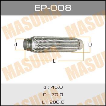 Masuma EP-008 Труба гофрована EP008: Купити в Україні - Добра ціна на EXIST.UA!