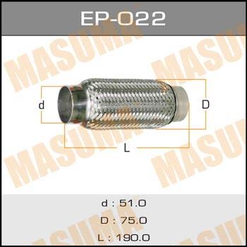 Masuma EP-022 Труба гофрована EP022: Приваблива ціна - Купити в Україні на EXIST.UA!