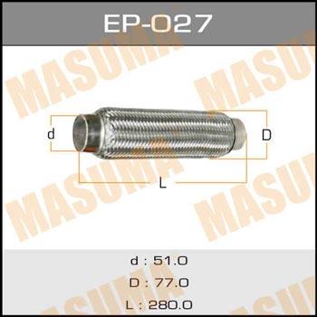 Masuma EP-027 Труба гофрована EP027: Купити в Україні - Добра ціна на EXIST.UA!