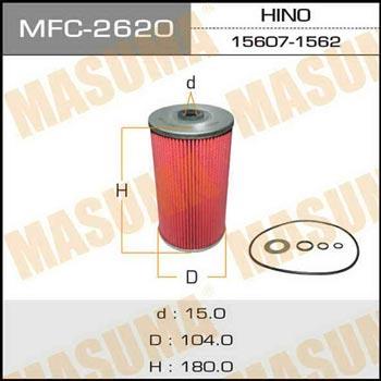Masuma MFC-2620 Фільтр масляний MFC2620: Купити в Україні - Добра ціна на EXIST.UA!